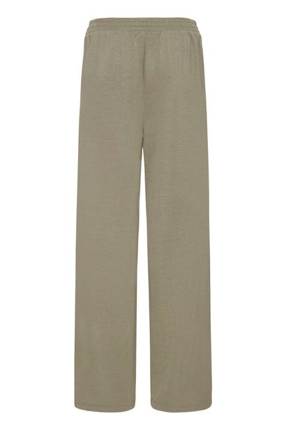 20615556 STRETCH WIDE LEG SCUBA PULL UP TROUSERS Green