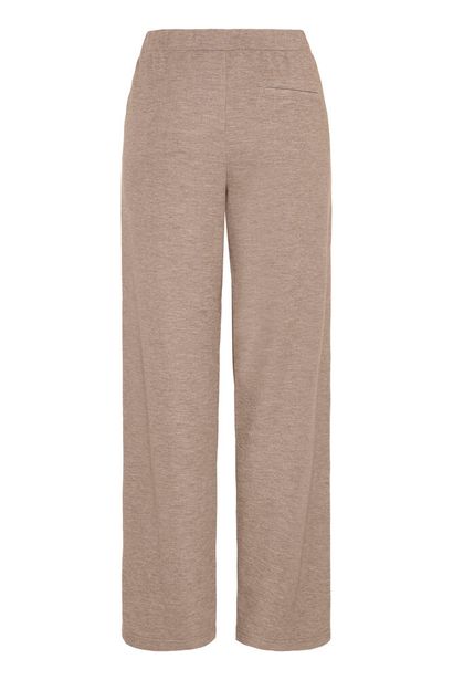 20615884 Elasticated Wide Leg Front Seem Taupe