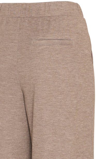 20615884 Elasticated Wide Leg Front Seem Taupe