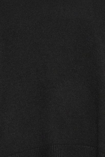 20615893 Collared V Neck Long Sl Jumper Black