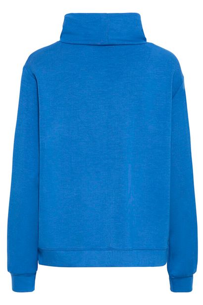 206105947 Funnel Neck Soft Feel Sweat Ju Cobalt Blue
