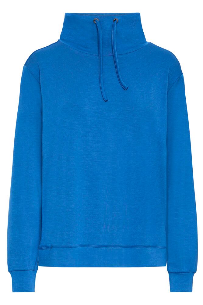 206105947 Funnel Neck Soft Feel Sweat Ju Cobalt Blue