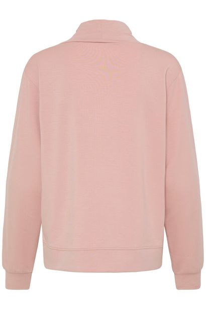 206105947 Funnel Neck Soft Feel Sweat Ju Rose Pinke