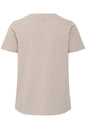 20617153 Cotton S/S "Amore" T-Shirt Taupe