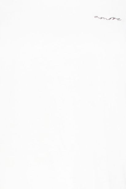 20617153 Cotton S/S "Amore" T-Shirt White
