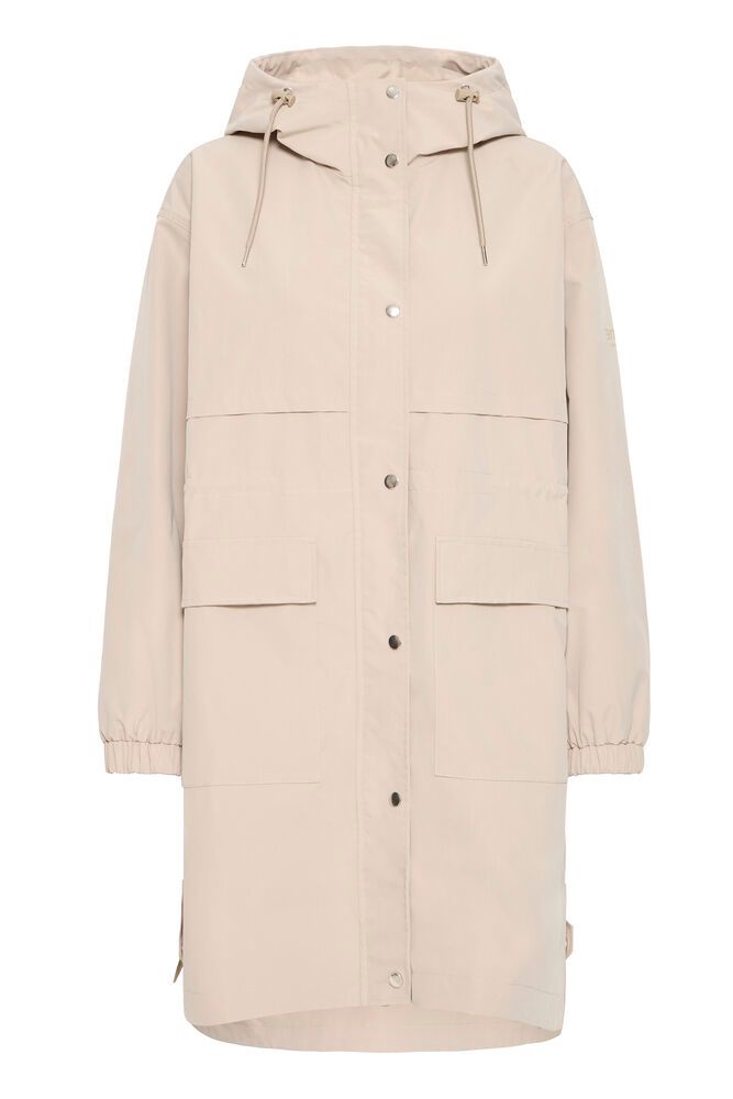 20617358 Big Pocket Relaxed Fit Mac Coat Beige