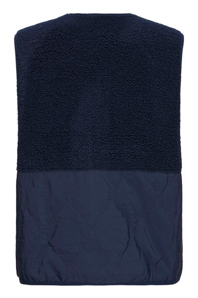 20617373 Teddy Fleece Casual Gilet Navy
