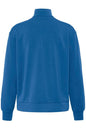 20617465 Zip Up Funnel Neck Sweat Top Cobalt Blue