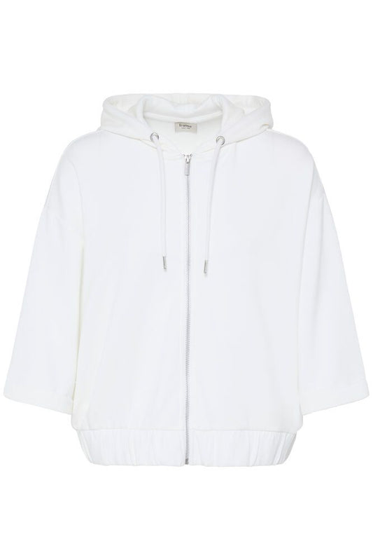 20617574 Elastic Bottom Zip Up Hoodie Desert Sage