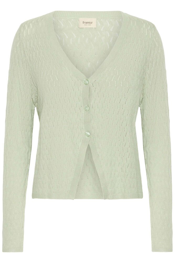 20617624 Short Loose Knit Cardigan Desert Sage
