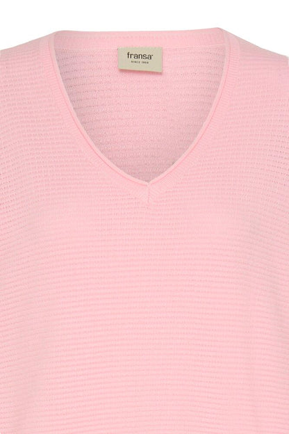 20618090 COTTON MIX RELAXED FIT V-NECK BALLOON SLVE JUMPER Navy