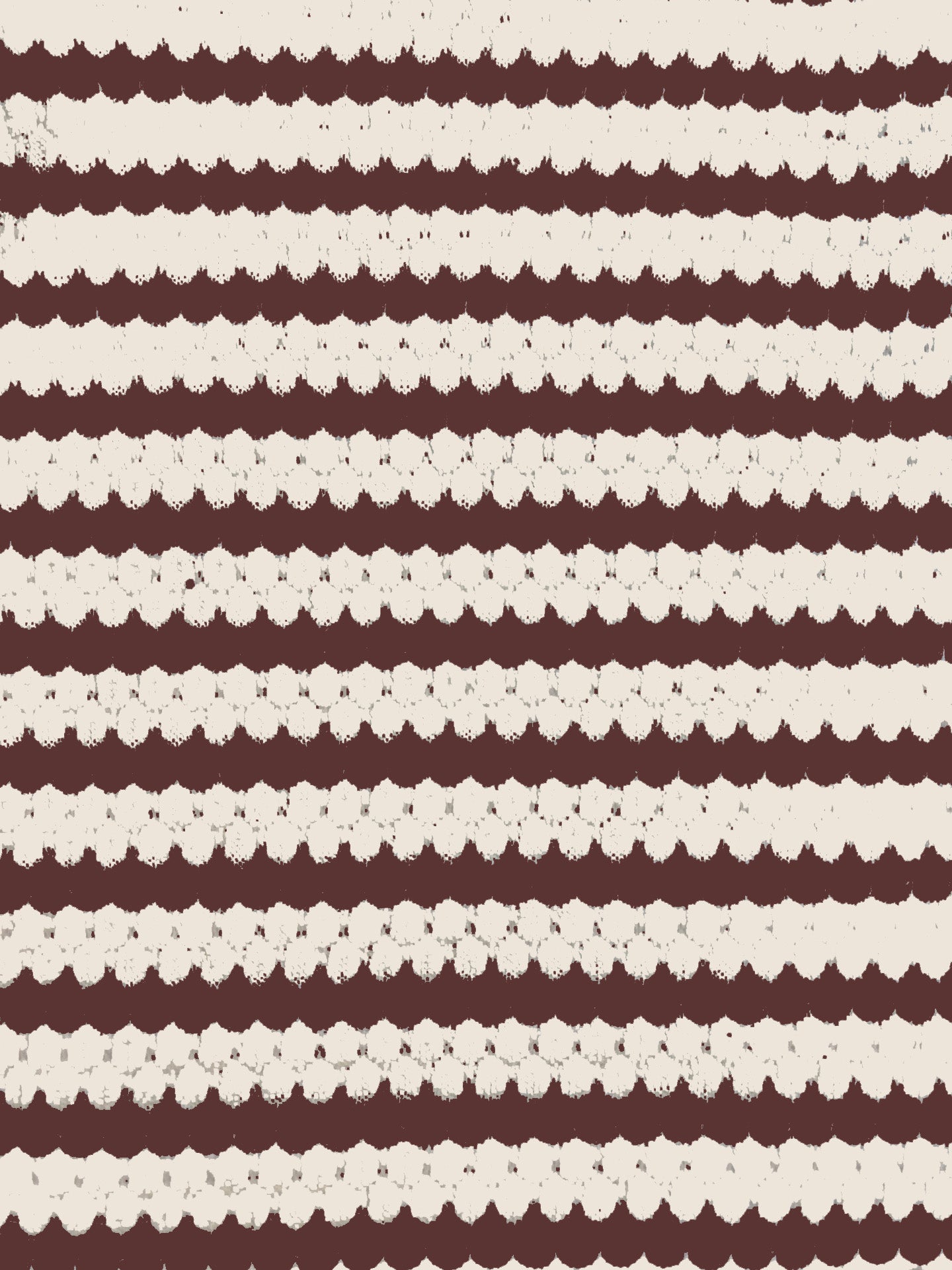 20618093 hex/stripe soft feel l/sl top Wine/Cream