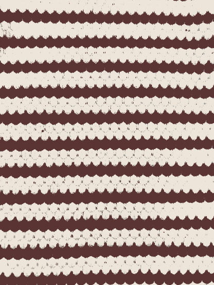 20618093 hex/stripe soft feel l/sl top Wine/Cream