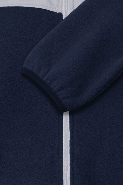 20618215 2 TONE ZIP UP FLEECE Wine-Red