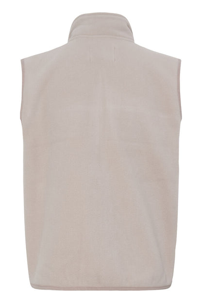 20618216 ZIP UP FLEECE GILET Beige