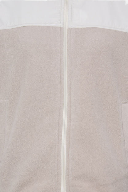20618216 ZIP UP FLEECE GILET Beige