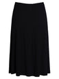207241 Basic Jersey Skirt Black