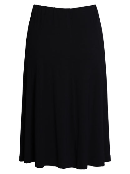 207241 Basic Jersey Skirt Navy
