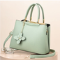 216-13 Flower Charm Cross Body Bag Mint