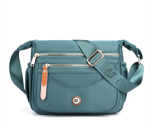 2228 Small Multi Pocket Cross Body Bag Blue