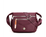 2228 Small Multi Pocket Cross Body Bag Red