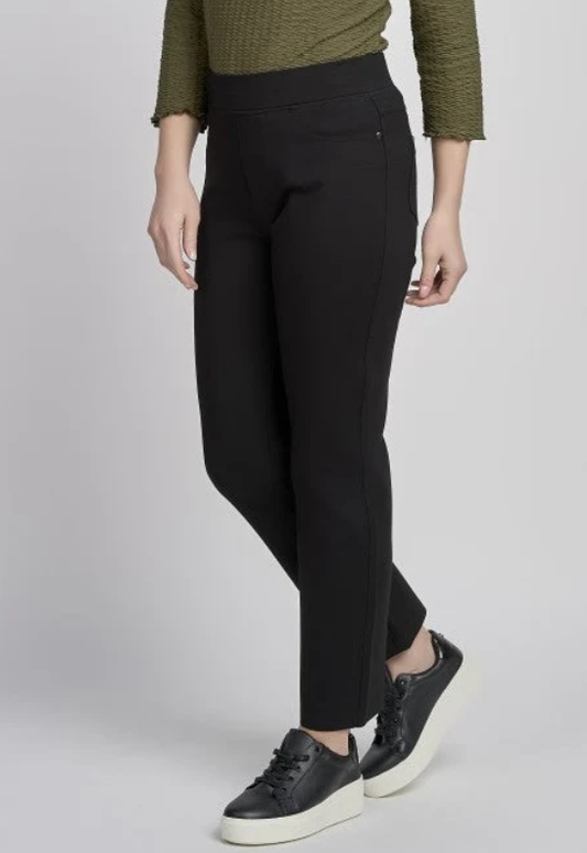 280T Poppy POPPY STRAIGHT LEG FIT SCULPTING FABRIC Black