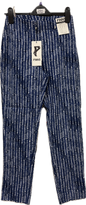 302Ct Buttercup Print Ankle Bengaline Blue/White