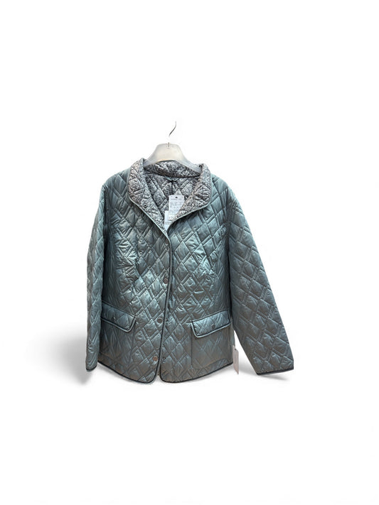 30930052 Reversable Light Pad Short Coat Sage Green