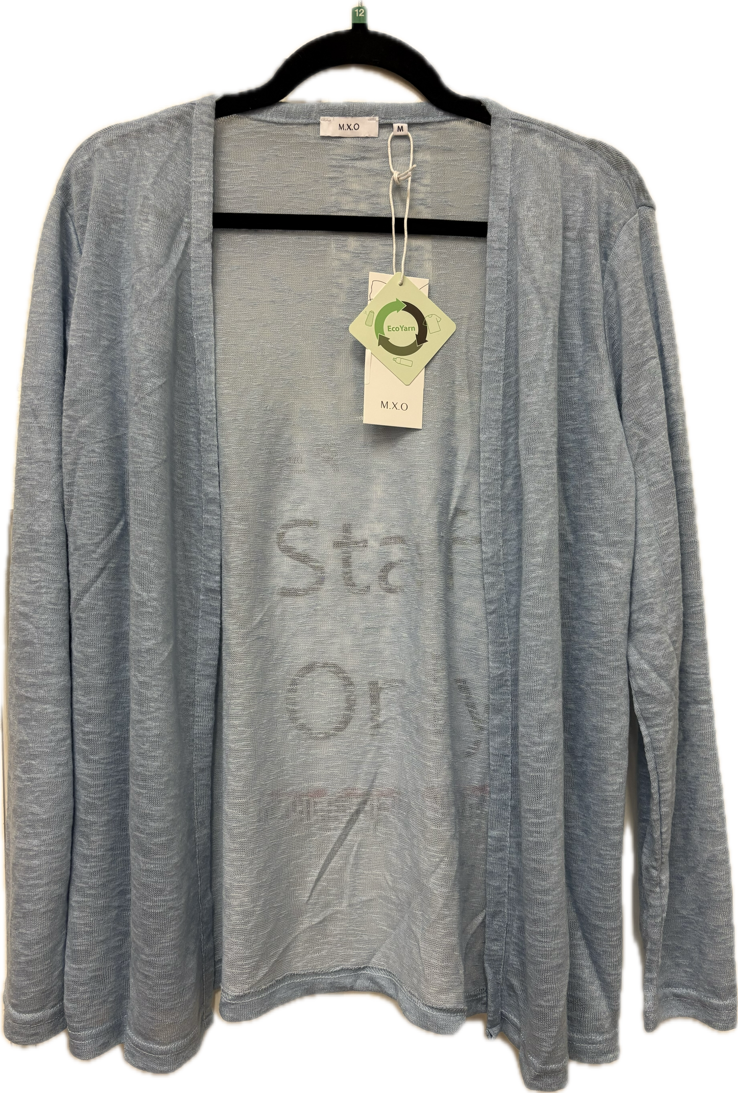 32238 Light Layer Summer Cardigan Baby Blue