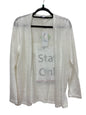 32238 Light Layer Summer Cardigan Winter White