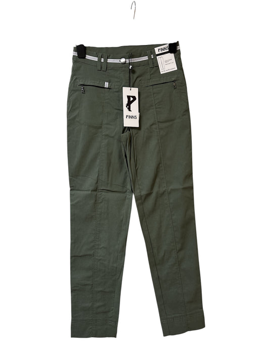 378Ct BENGALINE JEAN STYLE "BELT" SLIM 7/8 LENGTH Khaki