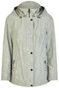 50140062 Short Lightweight Rain Jacket Khaki