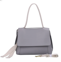 51126 Envelope Big 2 Tone Bag Cb/Shoulde Grey/White