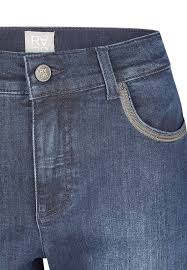 55-300159 Straight Leg Stretchy Jeans Denim