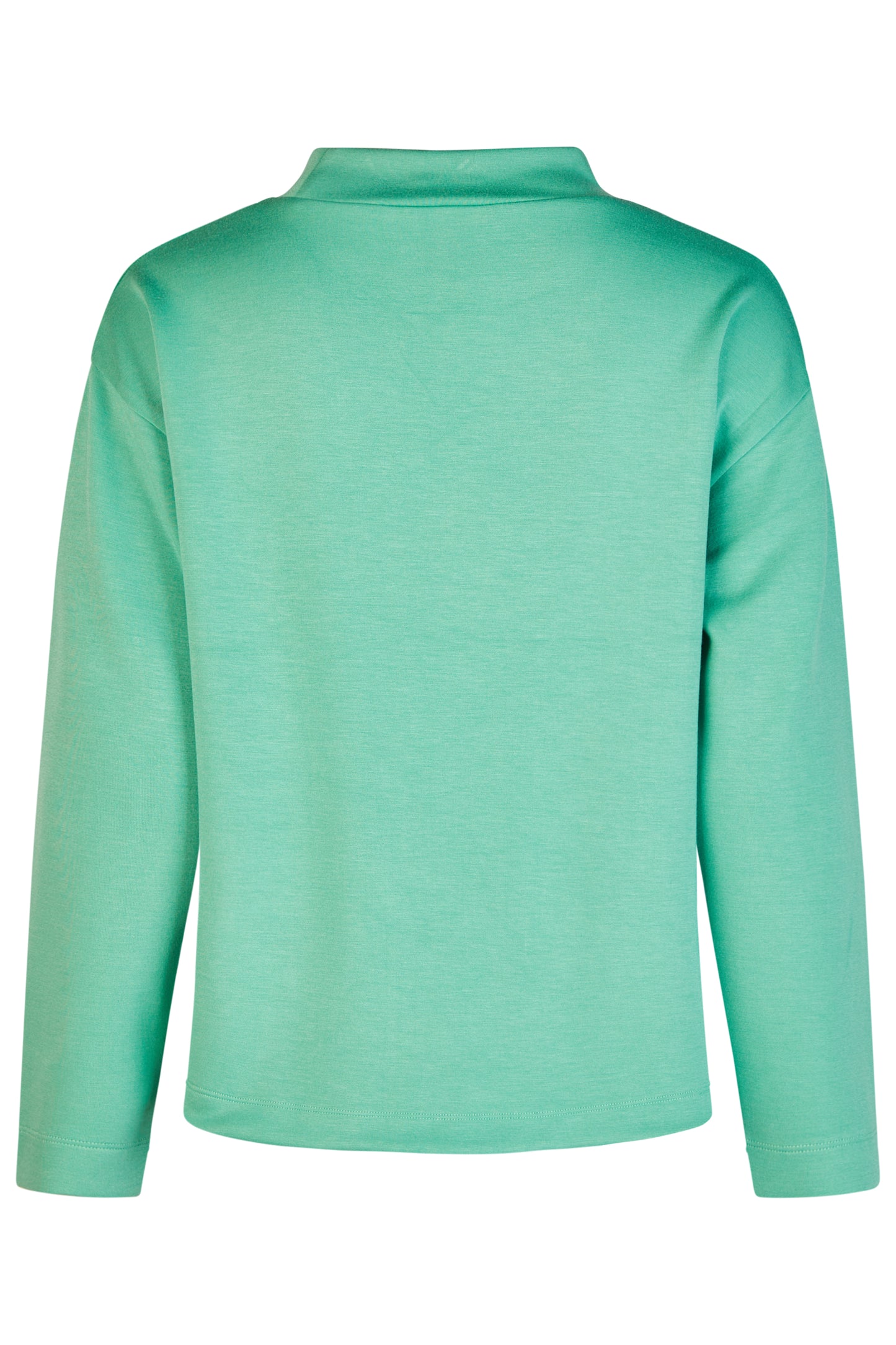 55040062 Funnel Neck Sweat Top Motif Poc Green