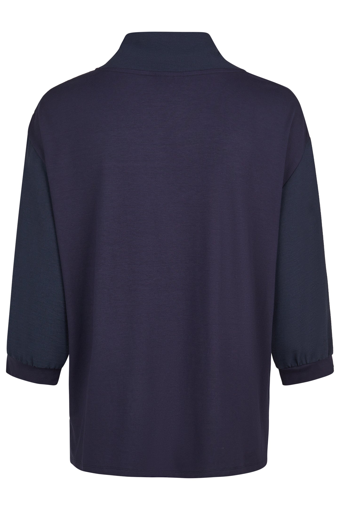 55570062 Funnel Neck Fancy String Sweat Navy