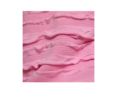 56-117300 Textured Sh/Sl Tshirt Pink