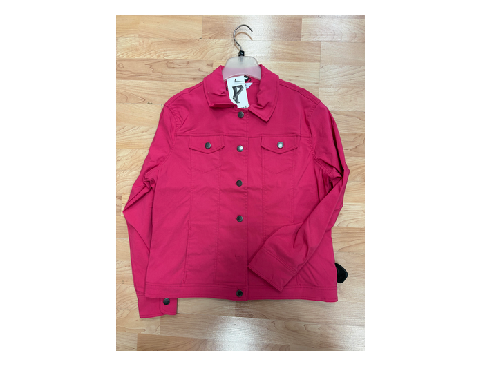 565Jk-Black 565Jk Denim Style Bengaline Happy Jack Fushia