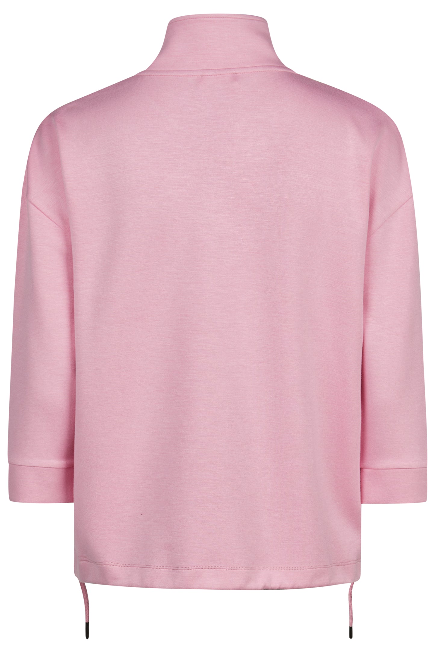 57010062 Zip Up Motif Pocket Tie Bottom Pink