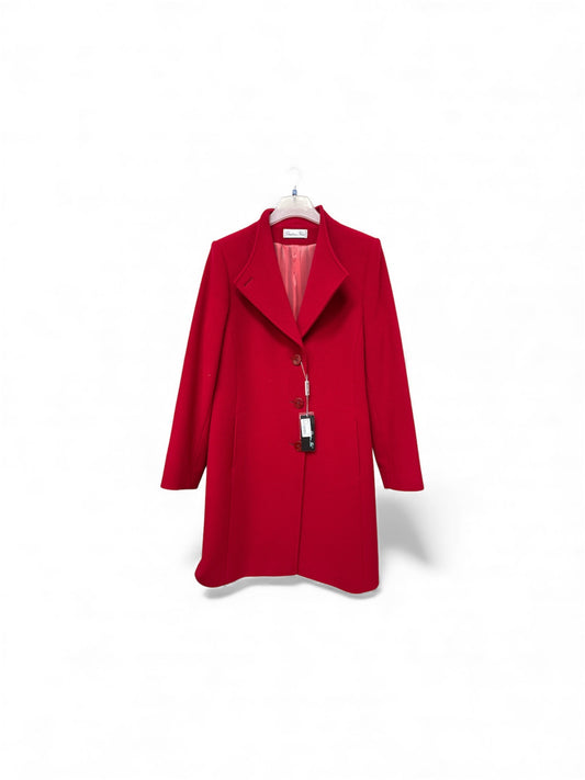 596-4490 Fold Back Funnel Neck 3/4 Lgt C Red