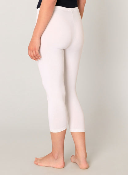6000025 short length leggings White