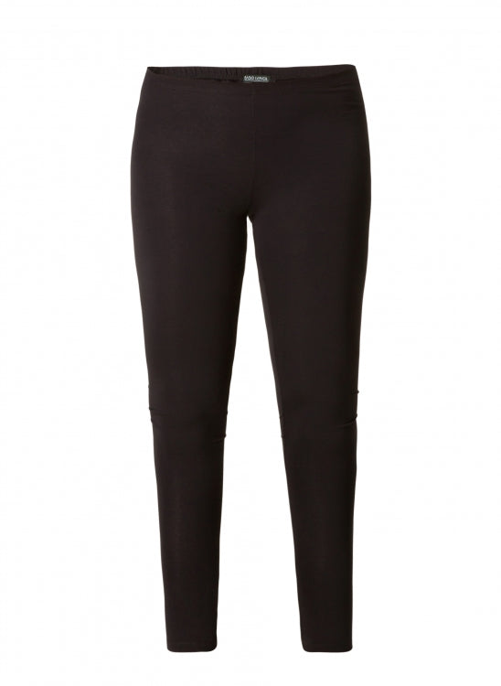 6000026 long length leggings Black