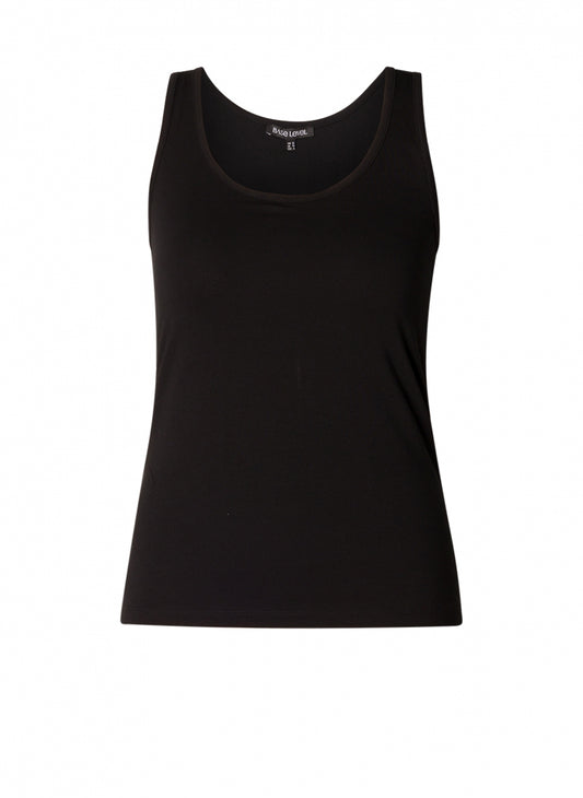 6000113 Basic Vest Top Black