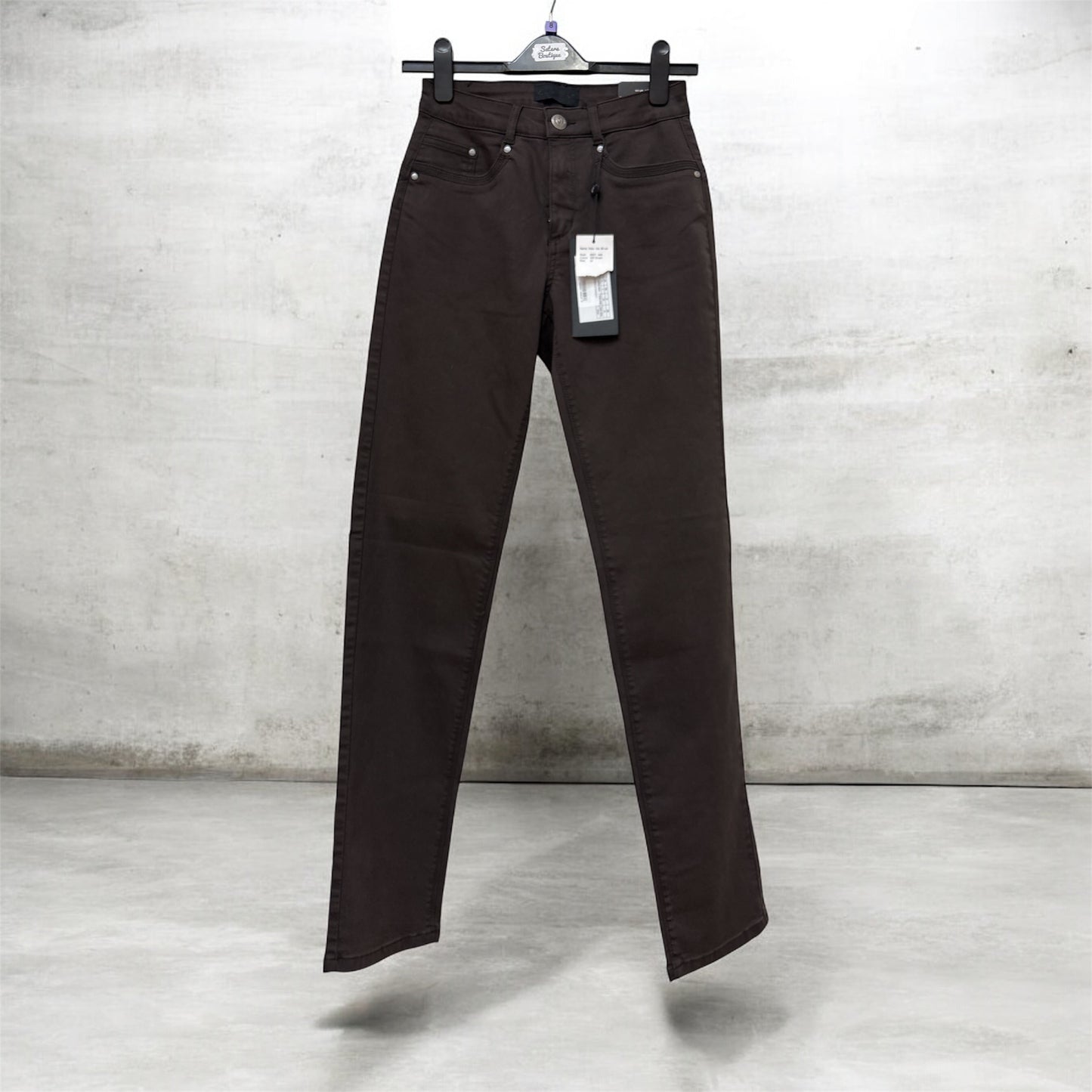 6007 Vera Jeans Straight Brown