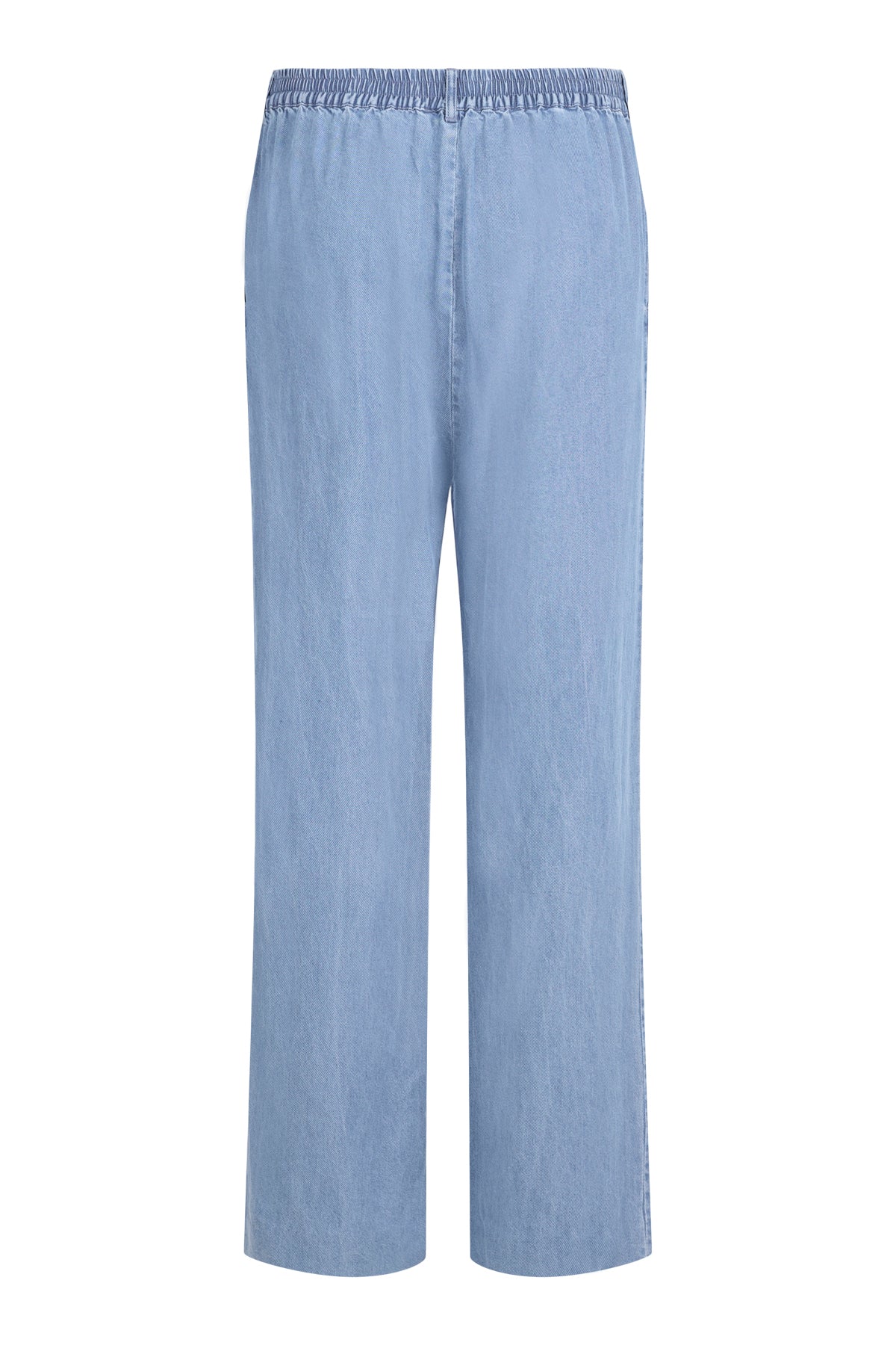 6015/6500 Elastic Waist Light Denim Wide Light Denim