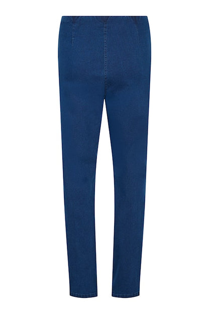 6140/6077 STRETCH STRAIGHT LEG POCKET JEGGINGS Black