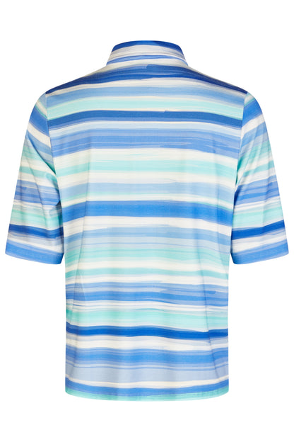 62530062 Stipe S/S Polo Shirt Blue