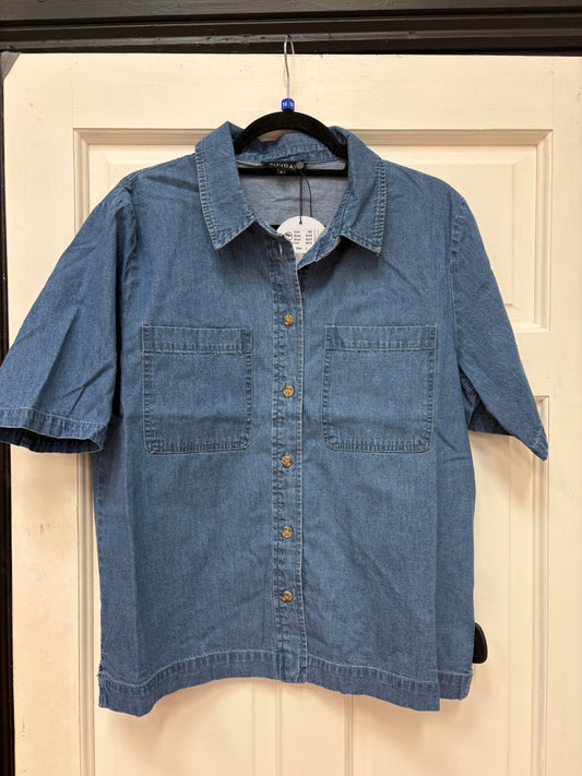 6306/6223 S/S LOOSE FIT CASUAL DENIM SHIRT Denim