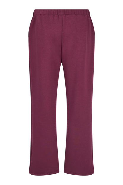 6346/6577 JERSEY PULLUP WIDE LEG TROUSERS Brown