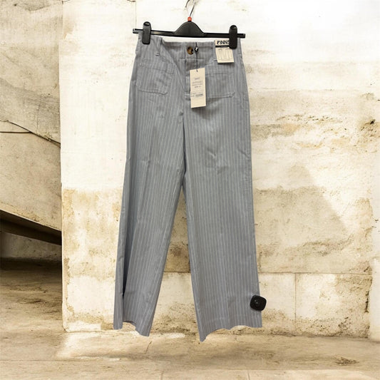 640C 7/8 Wide Leg Printed Patch Pocket T Light Denim